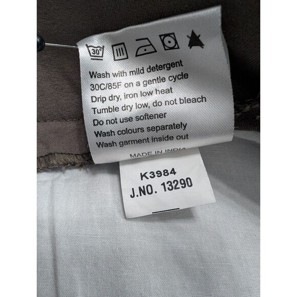 Dover Saddlery Breeches Women Size 32 Dark Tan Equestrian Horse Riding Pants - Picture 9 of 9